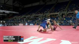 120 Champ. Round 1 - Nicholas Raimo (New Jersey) vs. Grant Laiblin (Oregon)