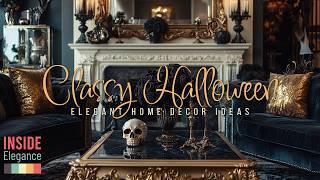 Classy Halloween Home Styling: Elegant Ideas for a Stylishly Spooky Space