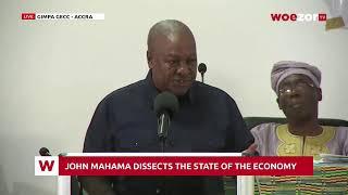 WoezorTV Live | Former President John Mahama speaks on the economy | Think Progress Ghana Launch