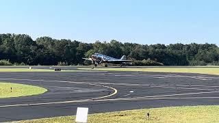 DC 3 Flagship Detroit Arrival at the Crossville, TN Fly-In September 30, 2023