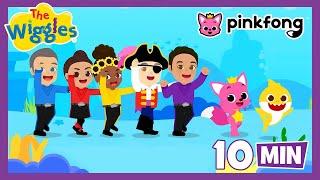 Kids Dance Party with @Pinkfong @Baby Shark & The Wiggles  Nursery Rhymes, Halloween & Christmas!