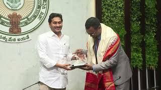 Ethiopian delegation met Chief Minister Shri YS Jagan at CM Camp Office