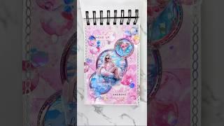 🩷🫧 #asmr #journaling #creative #relaxingvideo #journalwithme #satisfying #summertime #artjournal