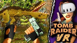 TOMB RAIDER VR on Quest 3 is a CRAZY NEW VR MOD // First Person & Motion Controls!