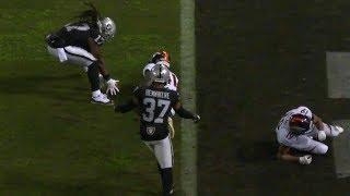 Dwayne Harris Smart 99 Yard Punt Return TD | Broncos vs. Raiders | NFL