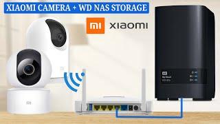 xiaomi mi home security camera nas storage setup using WD Mycloud