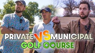 Private Golf Courses vs Public Golf Courses