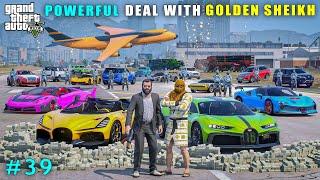 Michael's Powerful Deal With Dubai Golden Sheikh | Gta V Gameplay