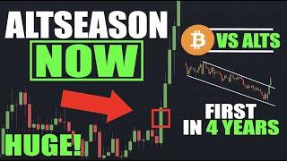 The ALTCOIN SEASON Has BEGUN! - The First Time In 4 YEARS! (What Now? BTC vs Alts)