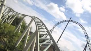 Colossus Front Row Seat on-ride HD POV Thorpe Park