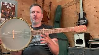 Introducing the Beansprout Four String Banjo