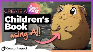 Create AMAZING AI Childrens books using ReadKidz!