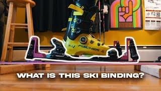 This is the craziest ski binding you've ever seen.