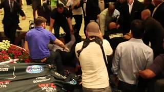 Jon Jones Daniel Cormier brawl at UFC 178 press conference