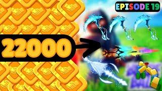 0 TO 50K RAP BLADE BALL TRADING SERIES | ep.19 (22K TOKENS )