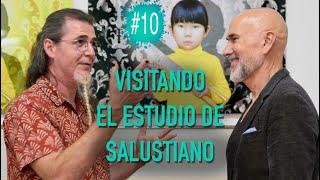 ¿QUIRÓFANO o ESTUDIO DE PINTURA? Visito a SALUSTIANO en su TALLER