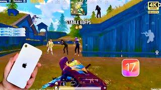 OMG  Powerful Aim & Smoothness IOS 17  iPhone SE 2020 Pubg Test 2023