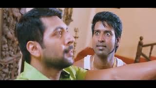 Sakalakala Vallavan Appatakkar Movie Super Scenes   Anjali teaches swimming to Jayam Ravi