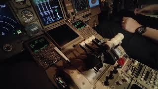 747-400 Boeing Autothrottle