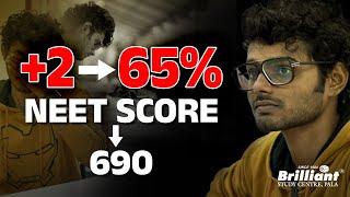 The journey from 65% in +2 to Medical Entrance Exam Topper | Abhishek Satheesh