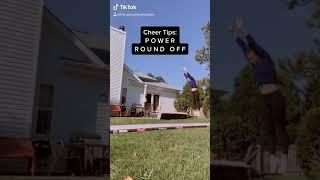 Tumbling Tutorial - Power round Off - Tumbling Tips for Cheer | The Pro Cheerleader