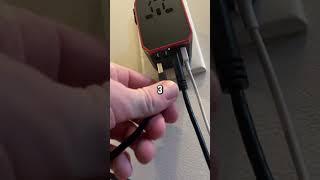 The best travel item: Universal Adapters️