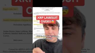 XRP LAWSUIT OVER!!