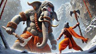 Parashurama vs Ganesha | Epic Battle of Parshuram vs Ganesh |Ai generated Epic  by Divineocean ai