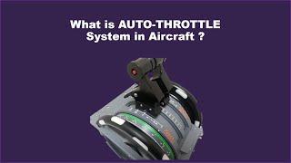 Autothrottle Lesson 2 // Autothrust // What is an Autothrottle?// What exactly is auto throttle?