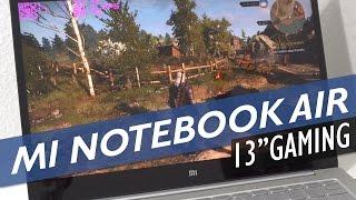 Mi Notebook Air Gaming Review  - GTA V And Witcher 3
