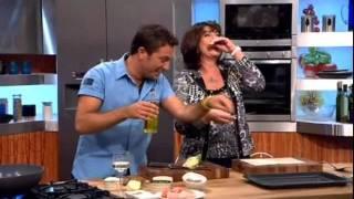 Jane McDonald funny moments on Let's Do Lunch with Gino & Mel - 9th August 2011