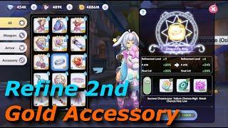 Refine 2nd Gold Accessory | rox | Ragnarok X: Next Generation