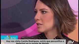 Entrevista a Camila Rodrigues, Nefertari en Moisés y los diez mandamientos