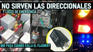 Diagnostico electrico de flasher, Direccionales y luces de Emergencia (version extendida)