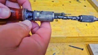 Amazing Vintage Tools!  The Yankee Screwdriver and Push Drill