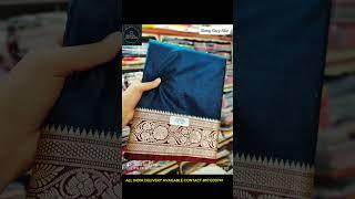 GLOSSY DUEL TONE BODY PLAIN CONTRAST RICH PALLU SAREESWITH CONTRAST BP PRICE-1500 #sarees#shorts