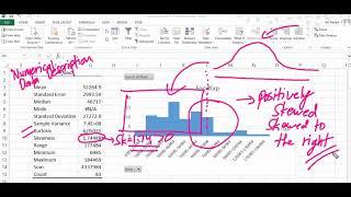 Analyzing and Interpreting the Skewness and Kurtosis of a Histogram