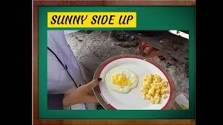 methods of cooking egg ( for educational purpose only)