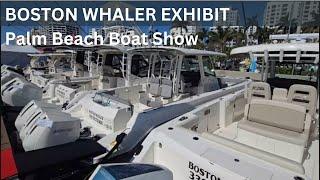 Boston Whaler Boats at the Palm Beach Boat Show