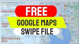 FREE {GOOGLE MAPS SWIPE FILE} - On-Page Optimization Techniques | Must-Watch Replay