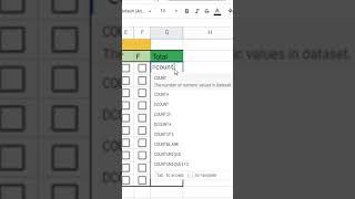 Excel Tricks And Tips || Excel Shorts Video || CountIf Formula | #Shorts Excel Shortcut Keys