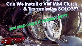 Replacing a Mk4 Jetta Clutch - Part 2: Clutch & Transmission Reinstallation