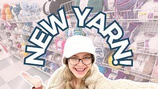 Come Yarn Shopping at Joann’s & Michaels with Me!  Cozy Haul & Shopping Day!