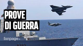 Esercitazione NATO, la Marina Militare si prepara per attacchi aerei: “Difendiamo i nostri mari"