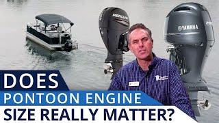 Pontoon Boat Engine Size