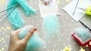 ВОЛОСЫ для КУКЛЫ. Подробный МК/Hair for a doll. DIY