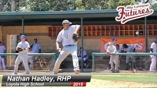 NATHAN HADLEY, RHP, LOYOLA HIGH SCHOOL, PITCHING MECHANICS AT 200 FPS