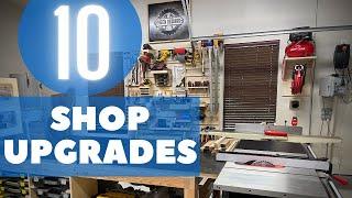 10 Workshop Upgrades  |  Enhance Your Shop Organization & Functionality