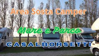 Area Sosta a Casalborsetti (RA) - Parco del Delta del Po