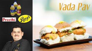 Venkatesh Bhat makes Vada Pav | வட பாவ் | Mumbai style vada pav | wada pav